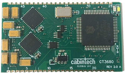 A close-up of a circuit board

Description automatically generated