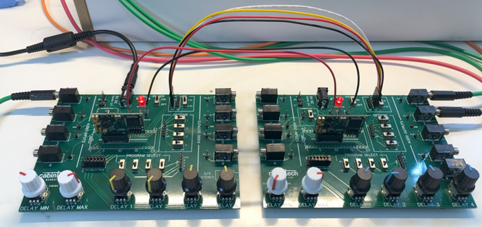 A close-up of a circuit board

Description automatically generated