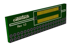 Cabintech CT3680 V1 Low Profile Through Hole Adapter